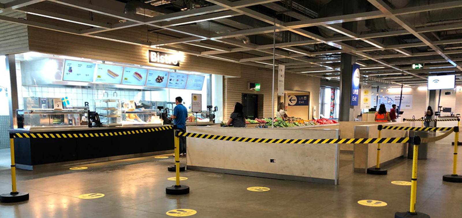 image of barrier in Ikea